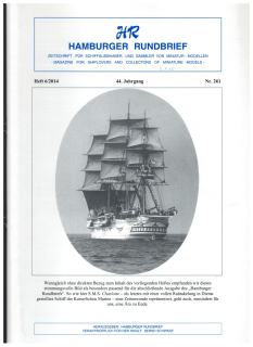 Nr. 261 Heft 6-2014  44 .Jahrgang; Hamburger Rundbrief (1 St.)